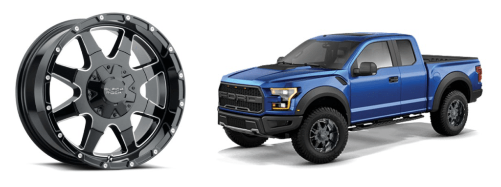 Black Rock Fury I on a Ford Raptor