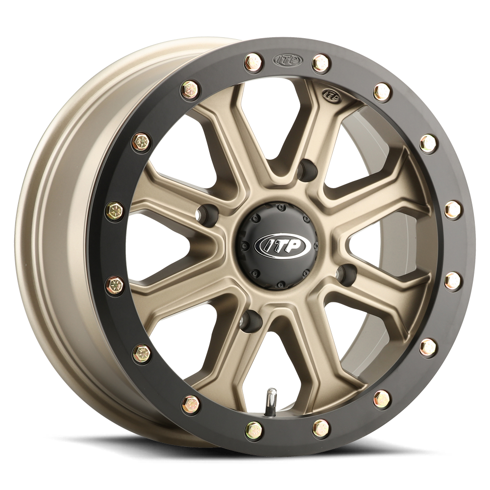 ITP Inertia wheel in a bronze finish